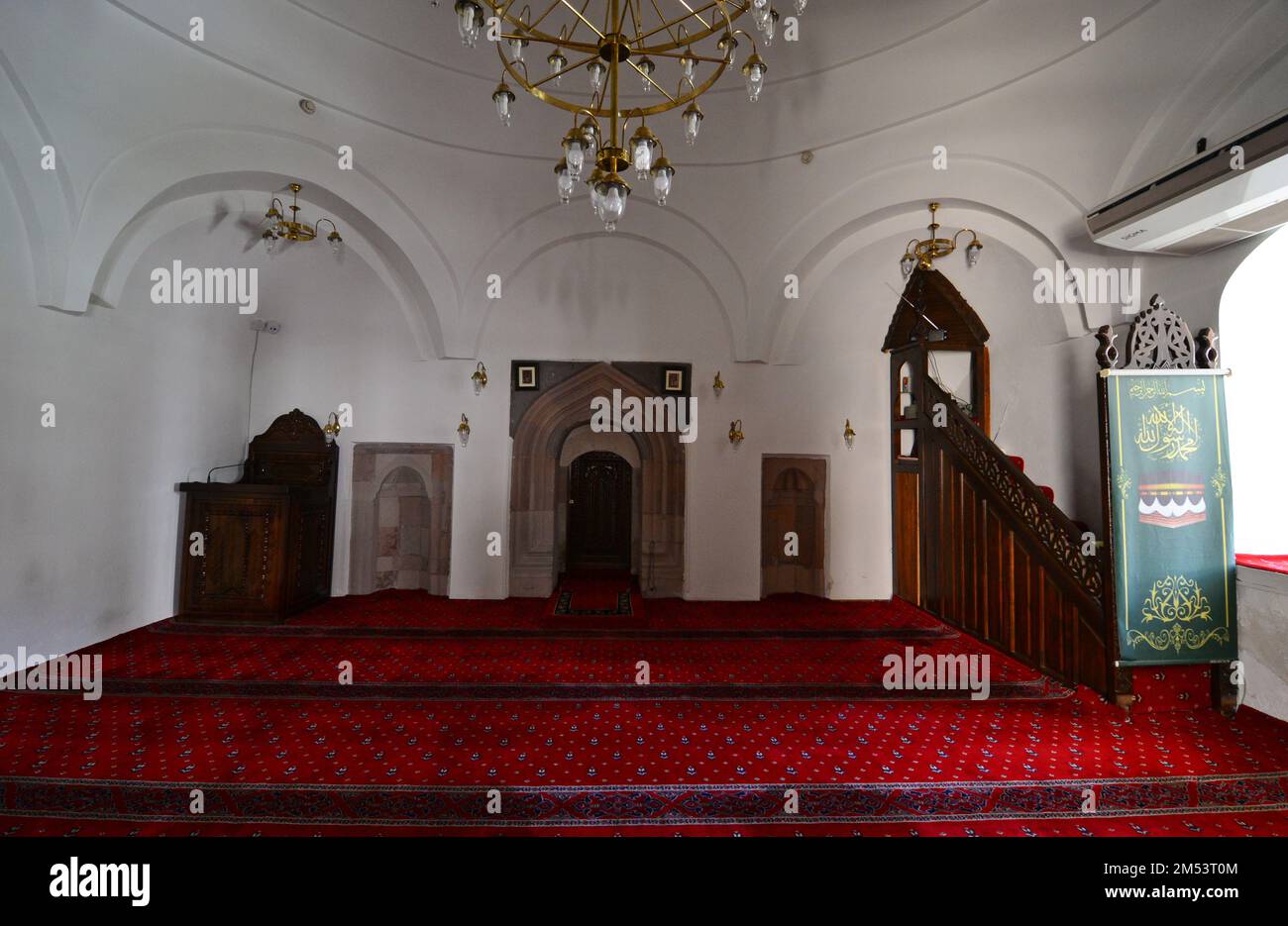 Historical Himmet Baba Mosque And Tomb - Elbistan - Turkey Stock Photo 