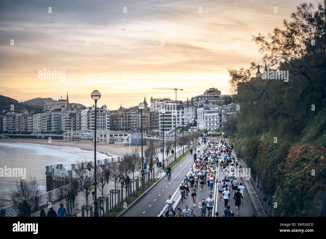 Image of the beautiful city of San Sebastian in the 2022 San Sebastian
