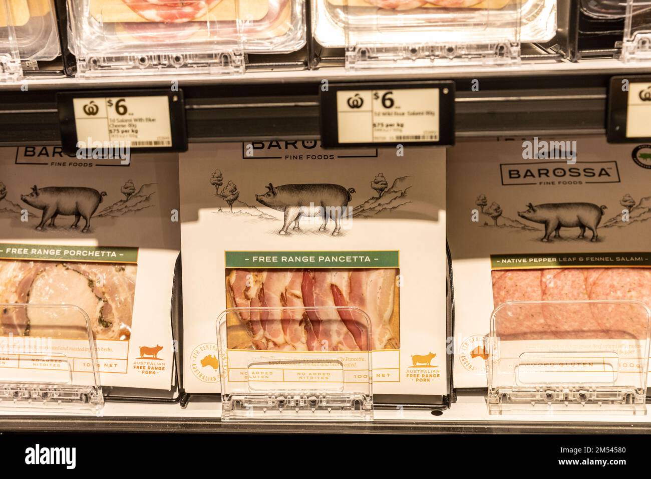 Free range pancetta, salami and porchetta for sale australian