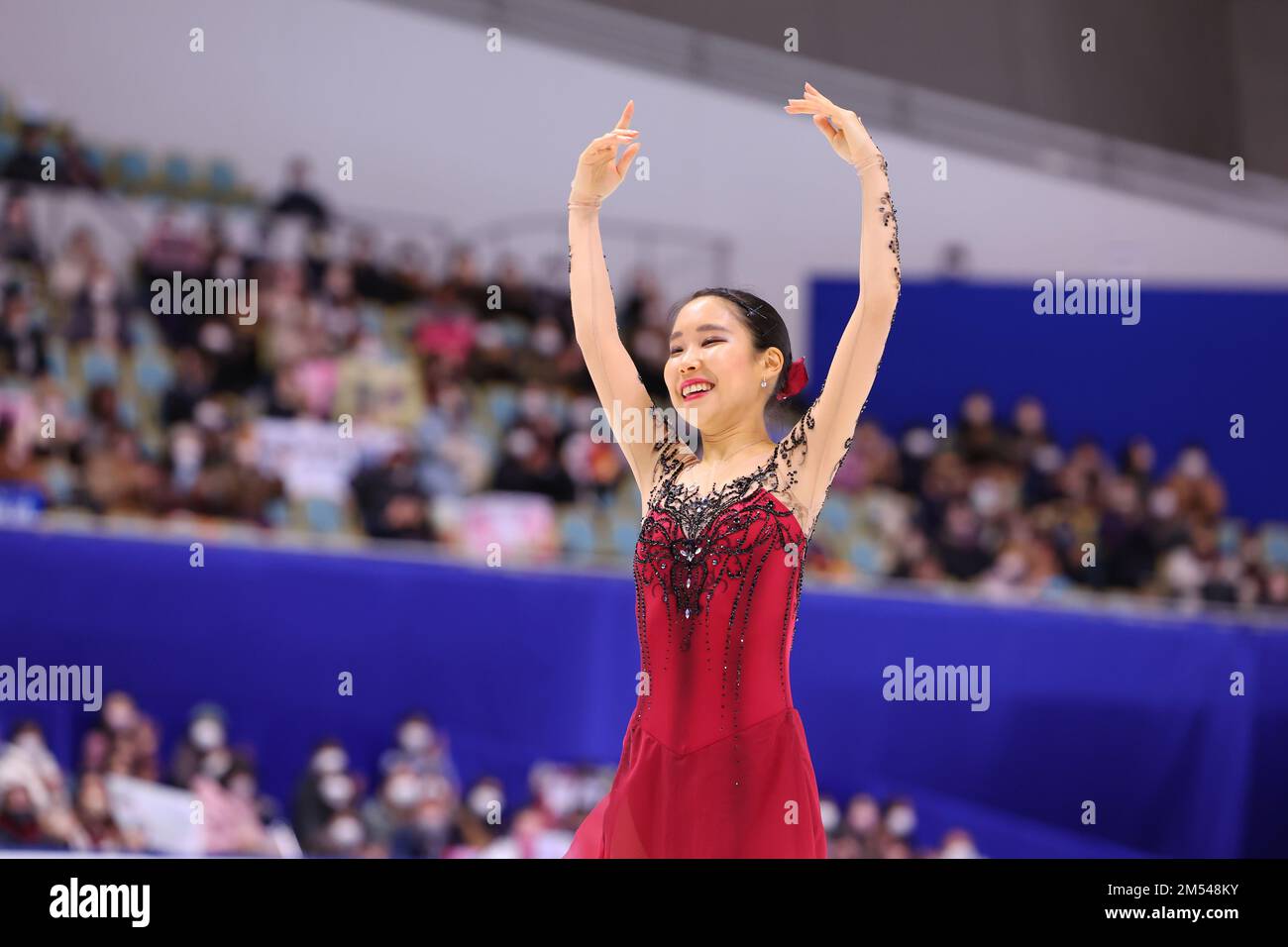 Towayakuhin RACTAB Dome, Osaka, Japan. 24th Dec, 2022. Mai Mihara