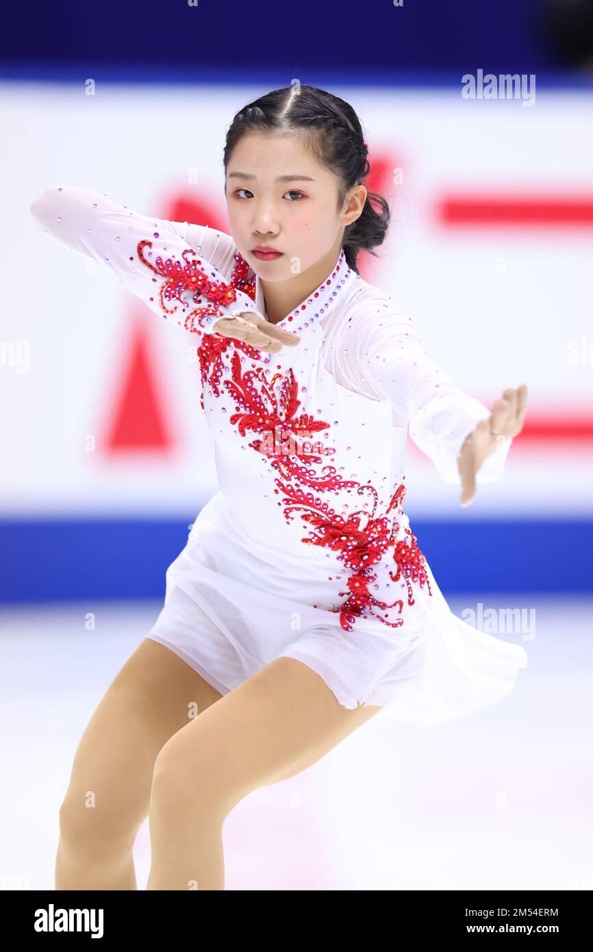 Towayakuhin RACTAB Dome, Osaka, Japan. 24th Dec, 2022. Ami Nakai