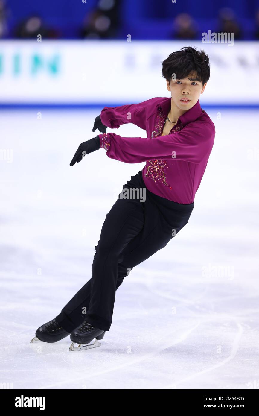 Towayakuhin RACTAB Dome, Osaka, Japan. 25th Dec, 2022. Shun Sato