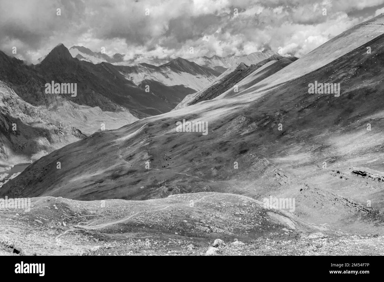 Jammu and kashmir tourism Black and White Stock Photos & Images - Alamy