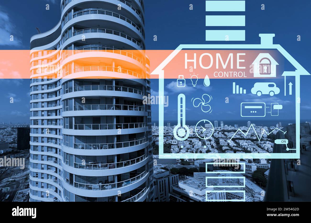 Application of smart home automation and modern skyscraper in city ... - High-Rise Apartments With Smart Home Automation System And Control