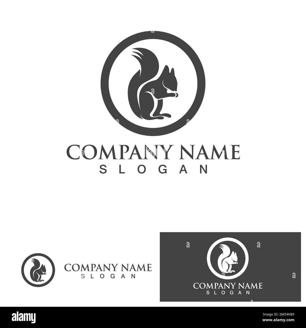 Funny squirrel black icon Cut Out Stock Images & Pictures - Alamy