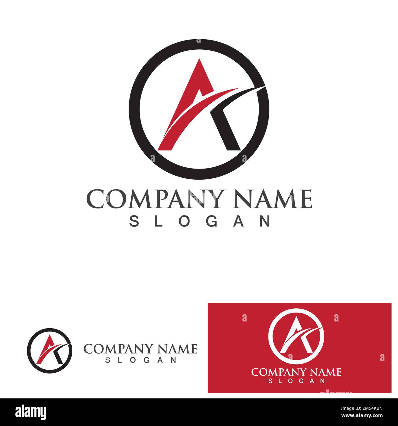 A Letter Template vector icon illustration design Stock Vector Image ...