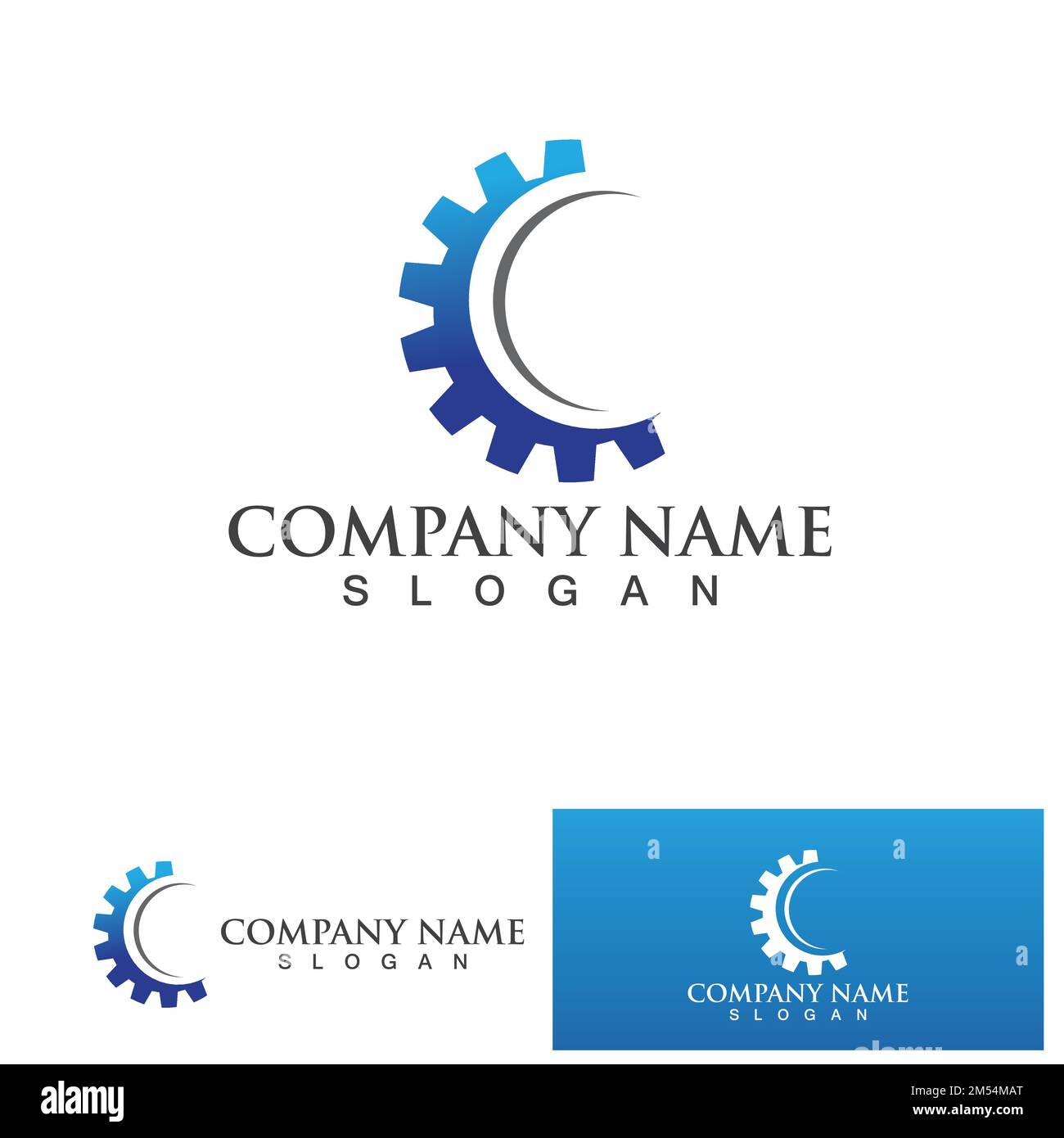 Gear Logo Template vector icon illustration design Stock Vector Image ...