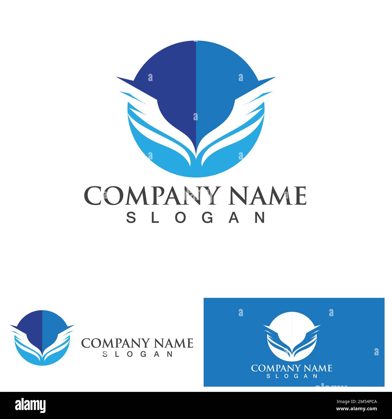 Wings logo vector icon symbol illustration design template Stock Vector ...