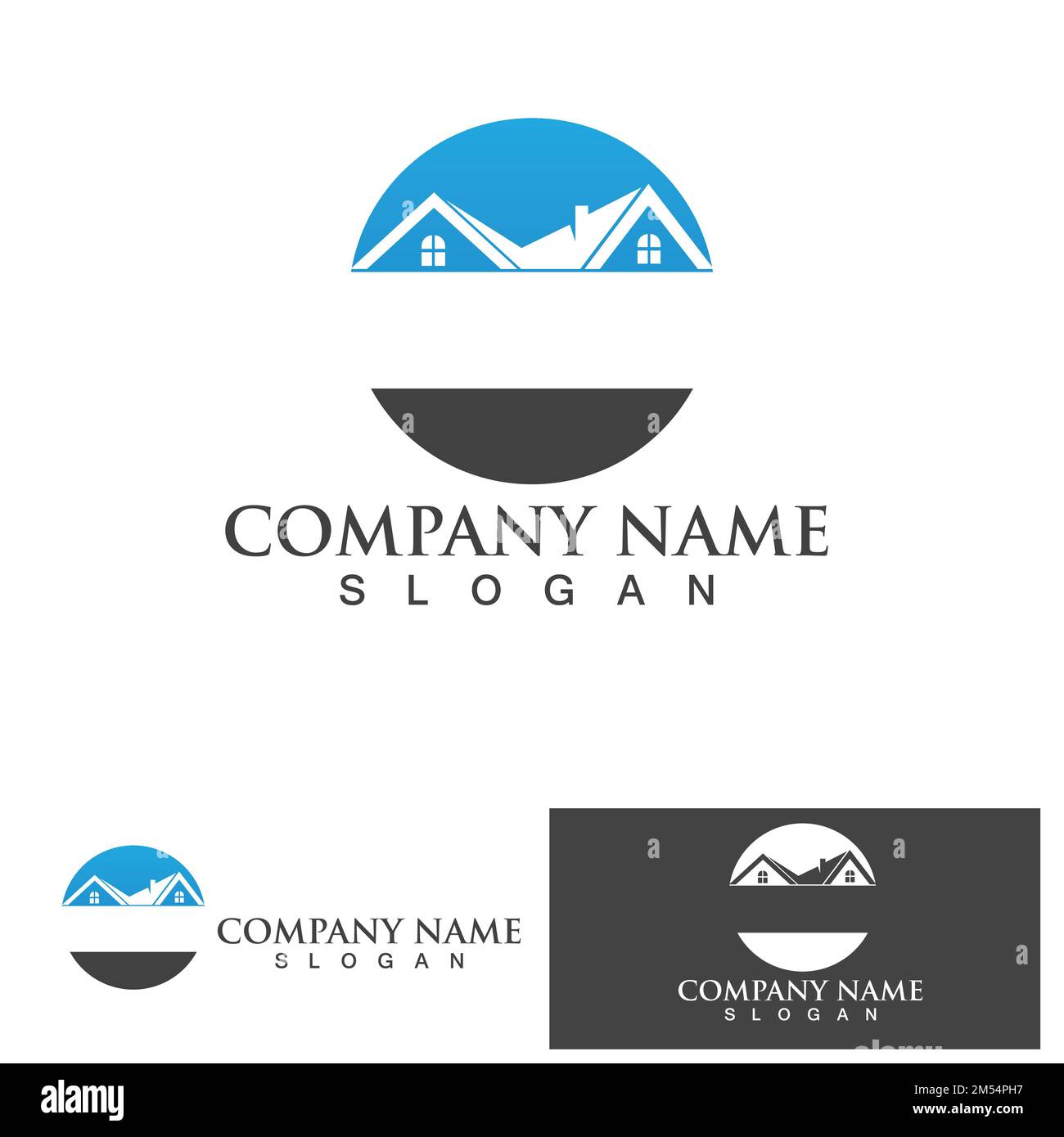 Real Estate , Property and Construction Logo design Stock Vector Image ...