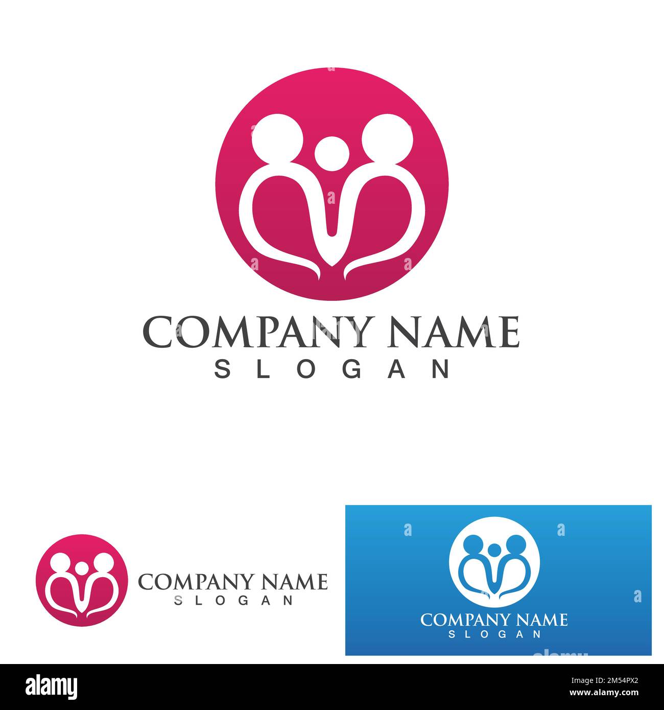 Family care friend care team logo Stock Vector Image & Art - Alamy