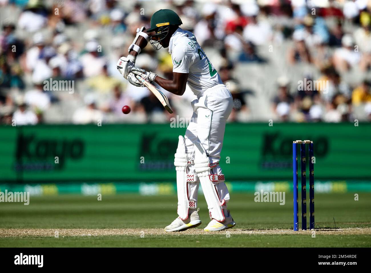 Melbourne, Australia, 26 December, 2022. Kagiso Rabada of South Africa