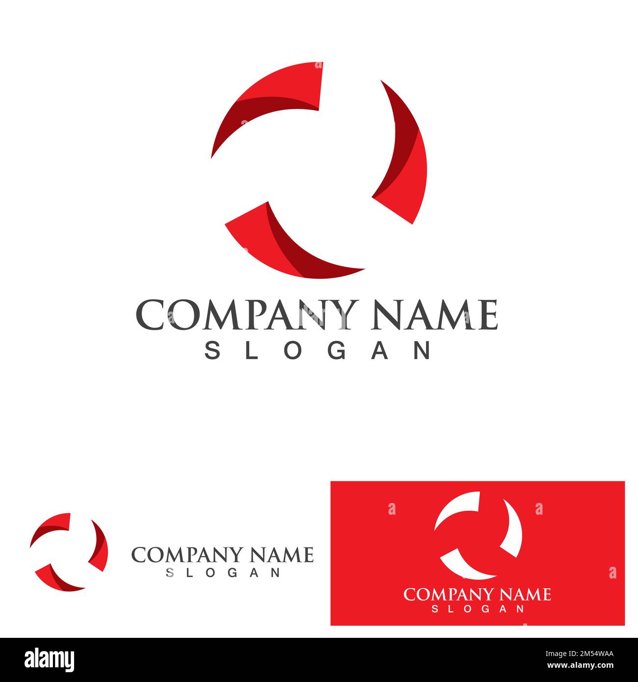 Circle logo and symbol vector icon template app Stock Vector Image ...