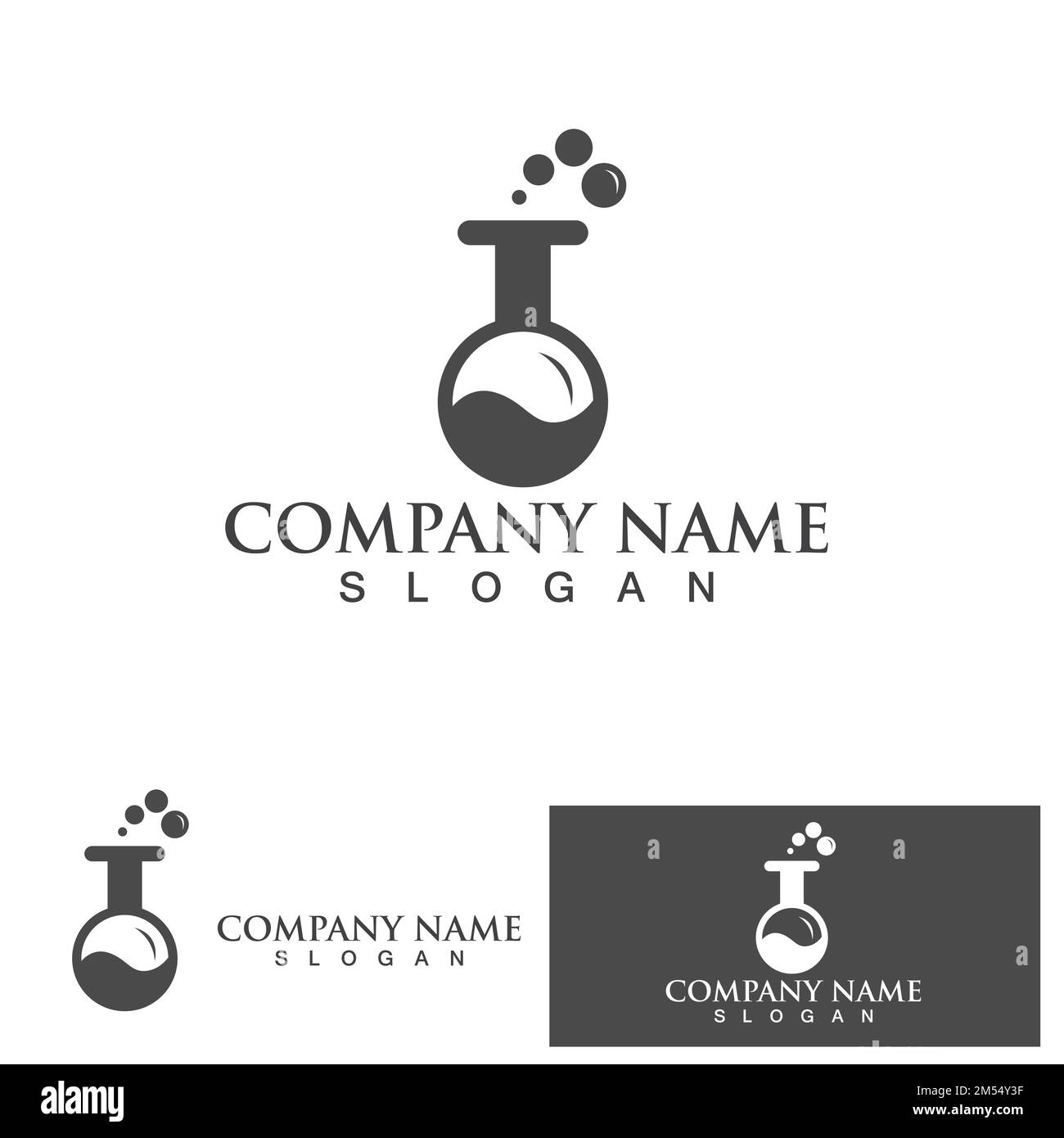 Medical Lab Logo Template Design Vector, Emblem, Design Concept