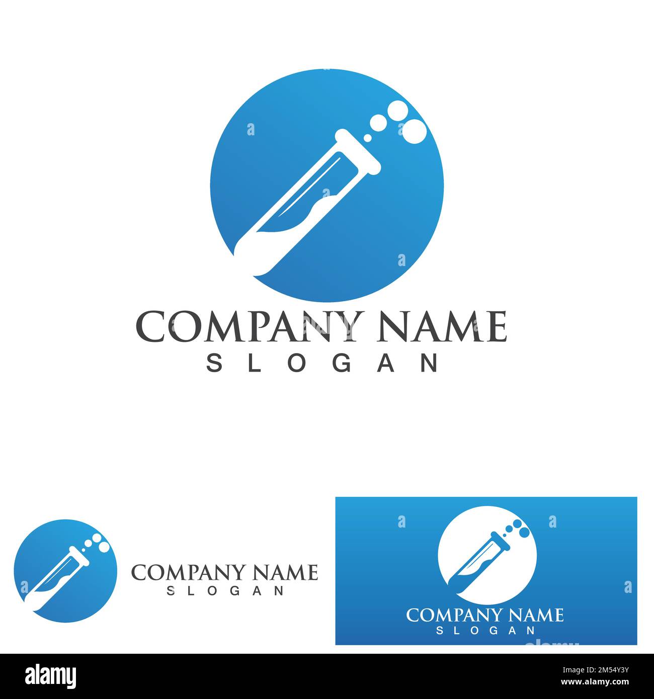 Medical Lab Logo Template Design Vector, Emblem, Design Concept