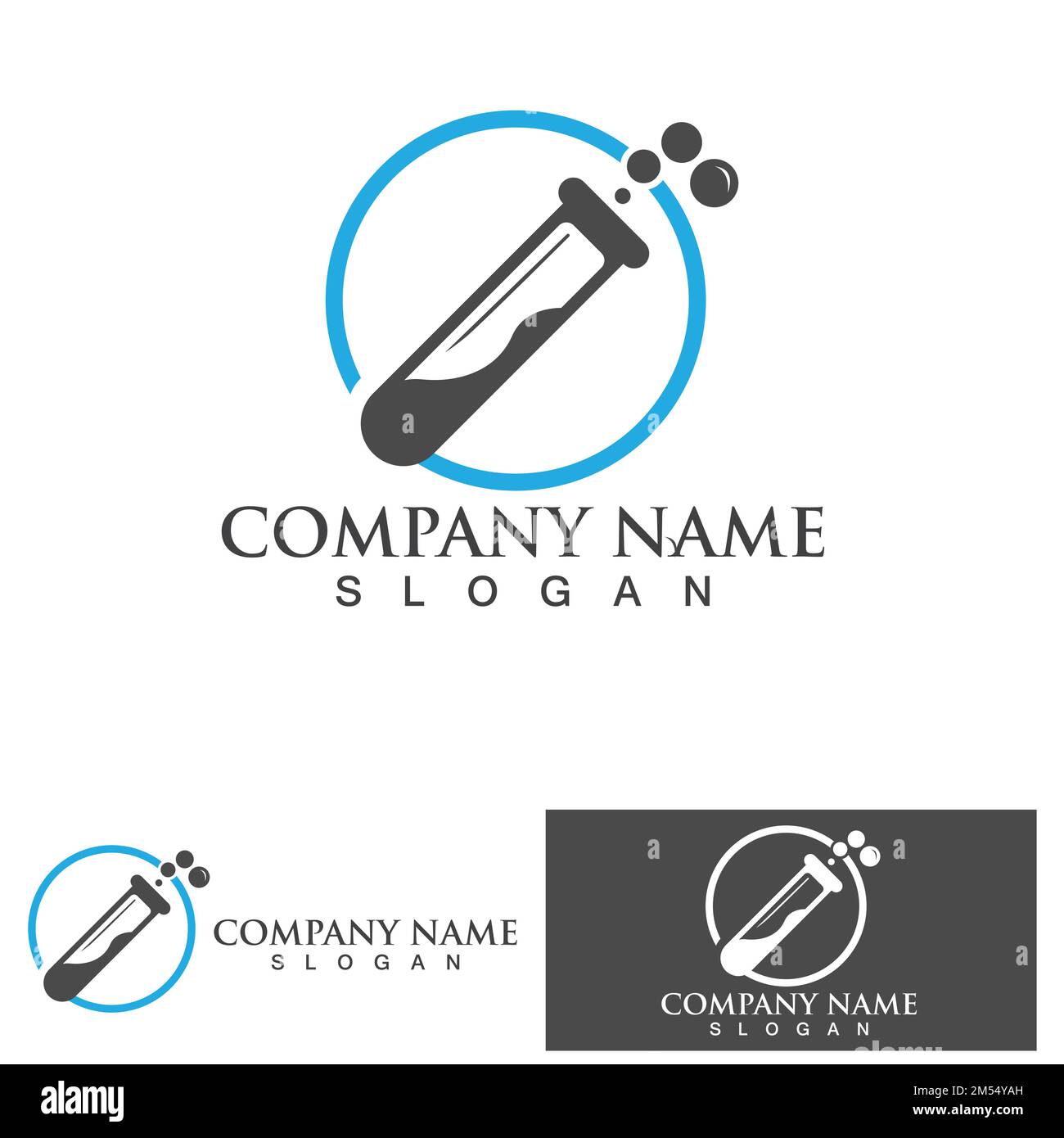 Medical Lab Logo Template Design Vector, Emblem, Design Concept