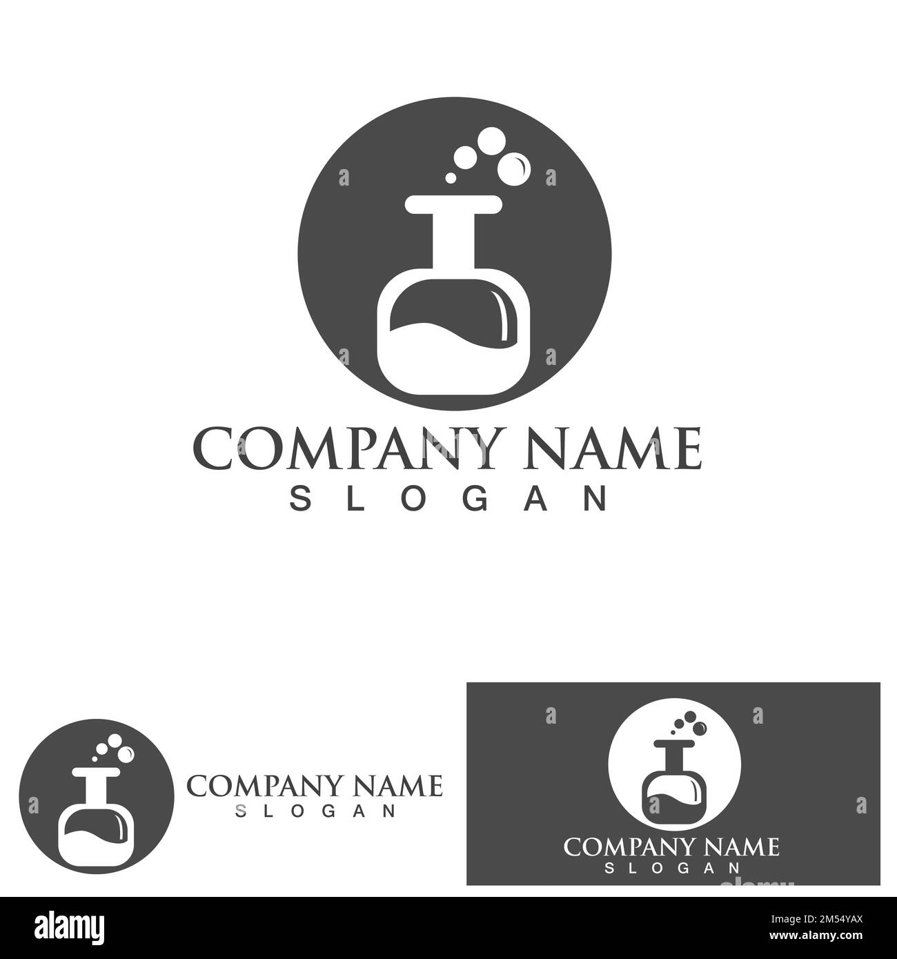 Medical Lab Logo Template Design Vector, Emblem, Design Concept