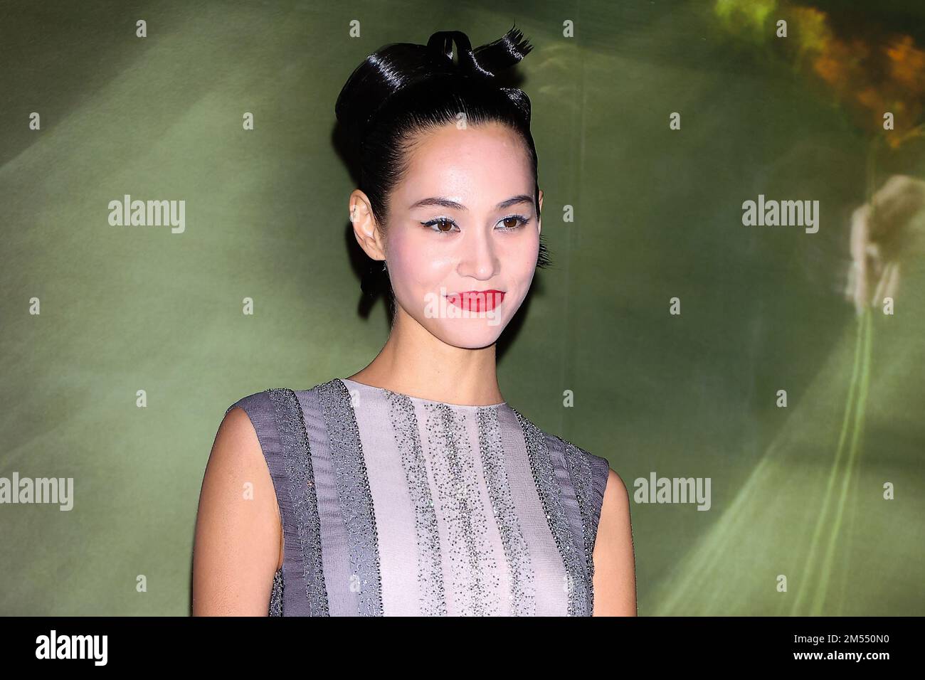 Kiko Mizuhara attends the red carpet ceremony for the Christian