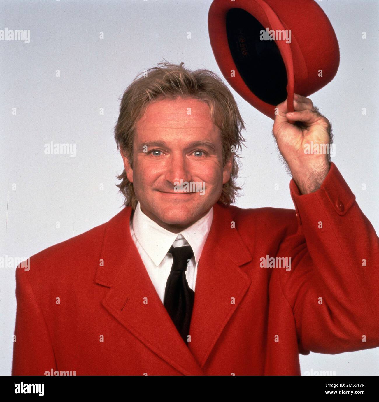 ROBIN WILLIAMS in TOYS (1992), directed by BARRY LEVINSON. Credit 20TH