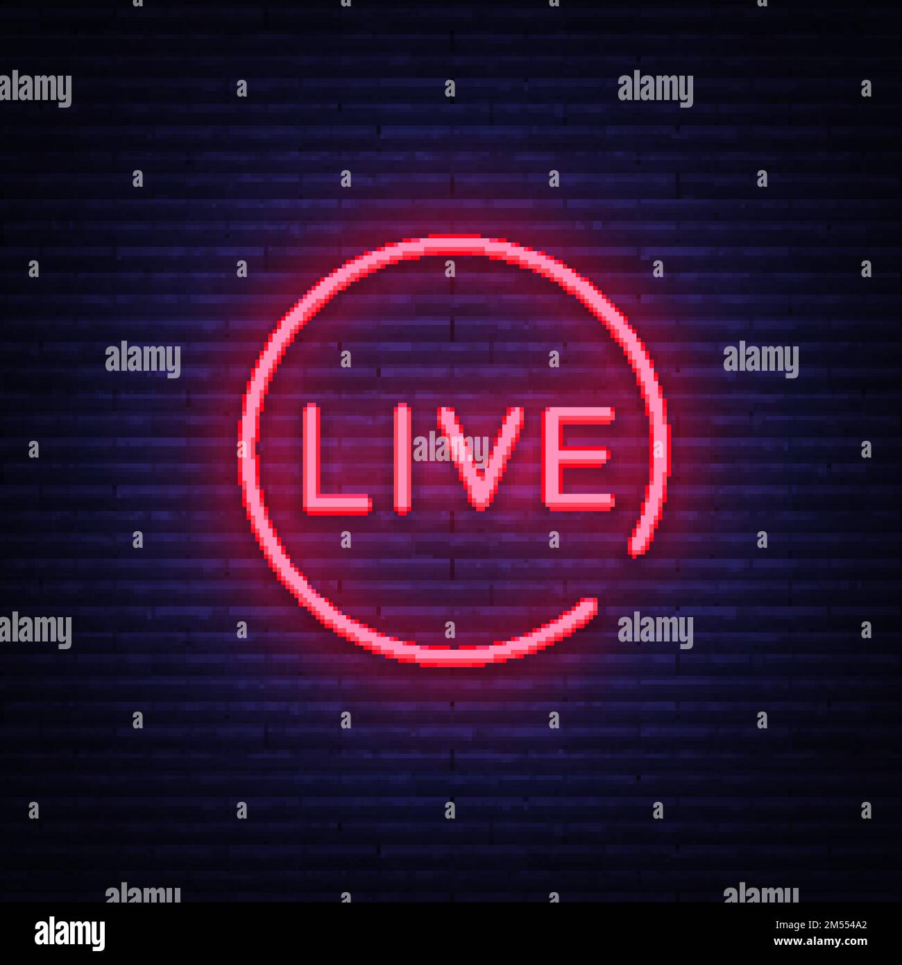 Board advertising live music Stock Vector Images - Alamy