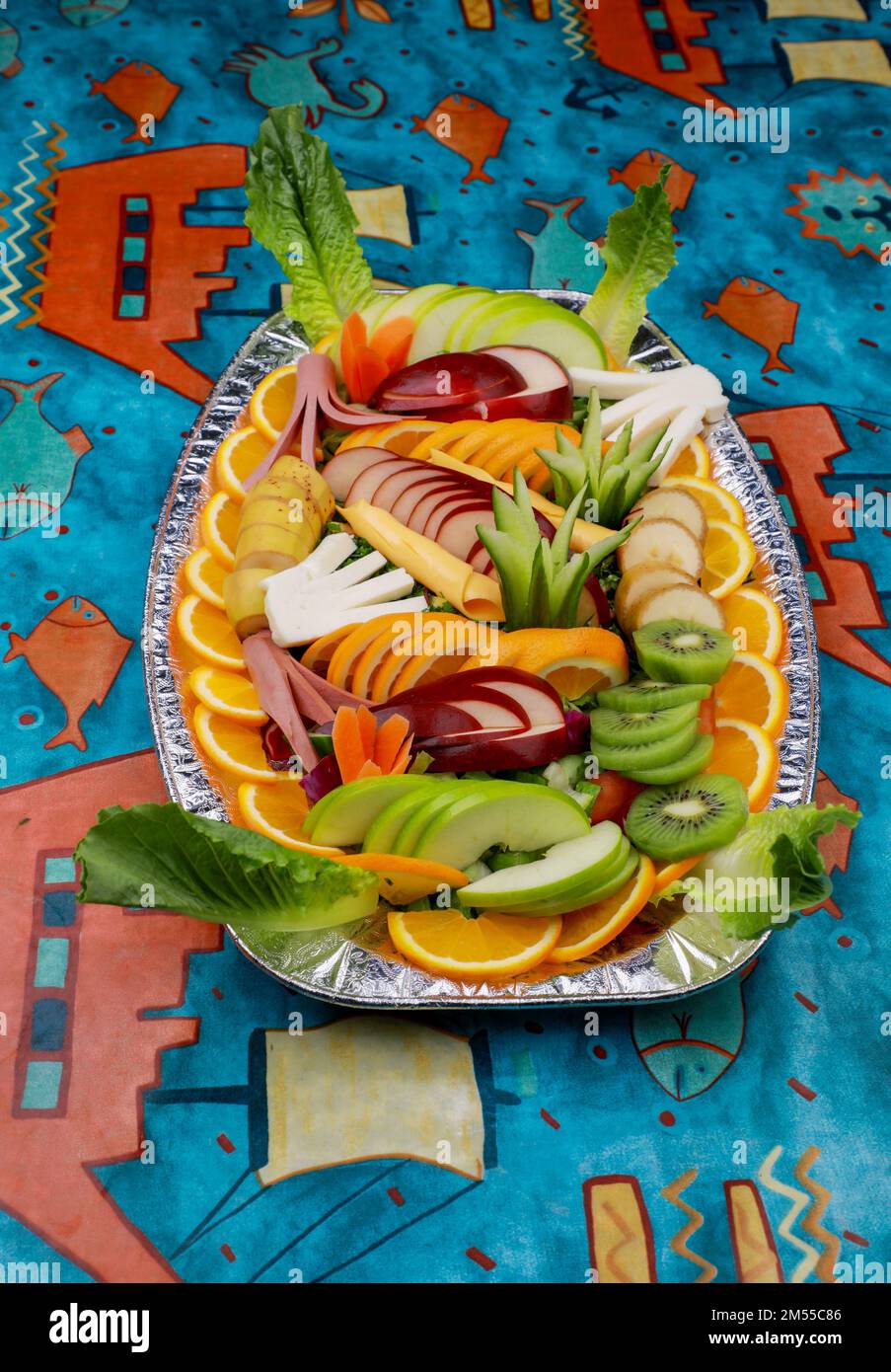 breakfast diet fruit salad recipe Stock Photo Alamy