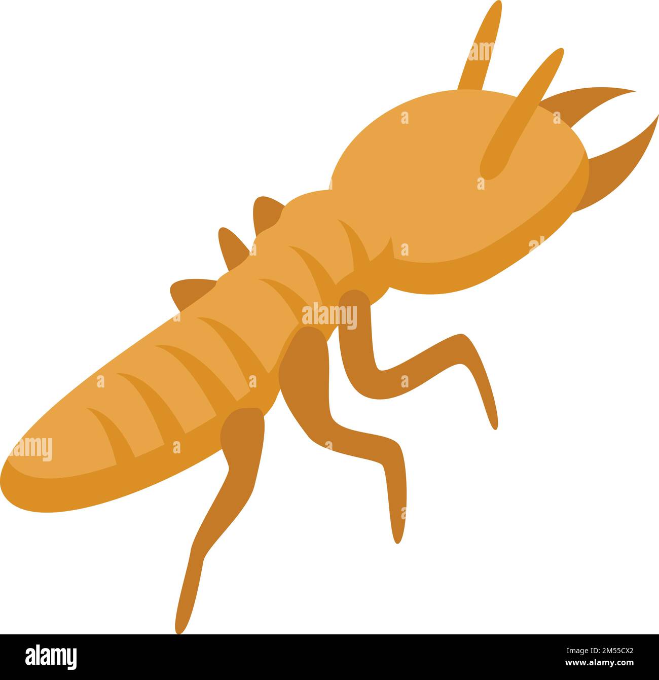 Wild ant icon isometric vector. Giant anteater. Tongue animal Stock