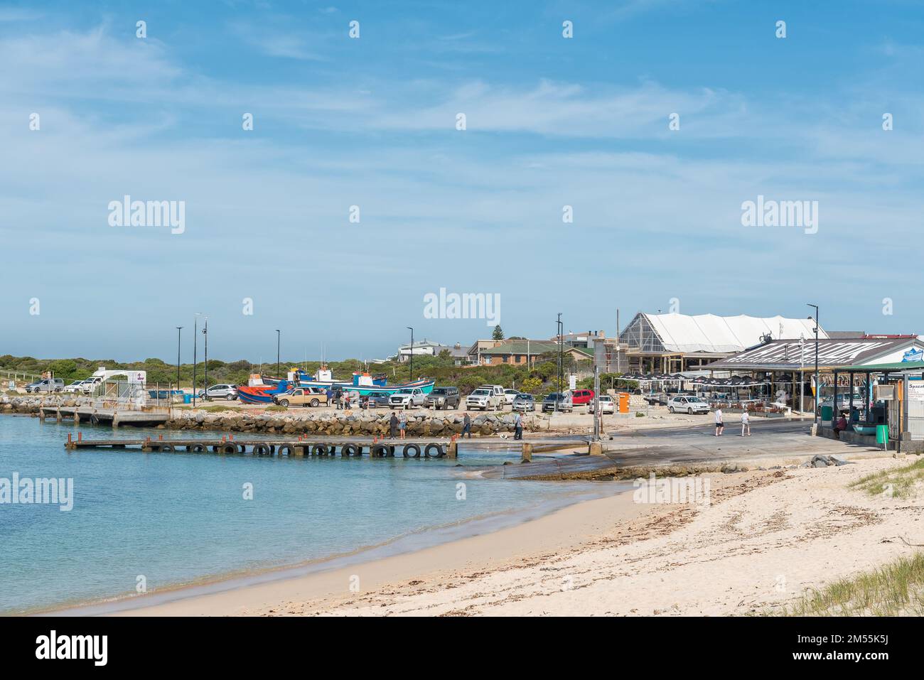 Struisbaai, South Africa Sep 21, 2022 View of the harbor in