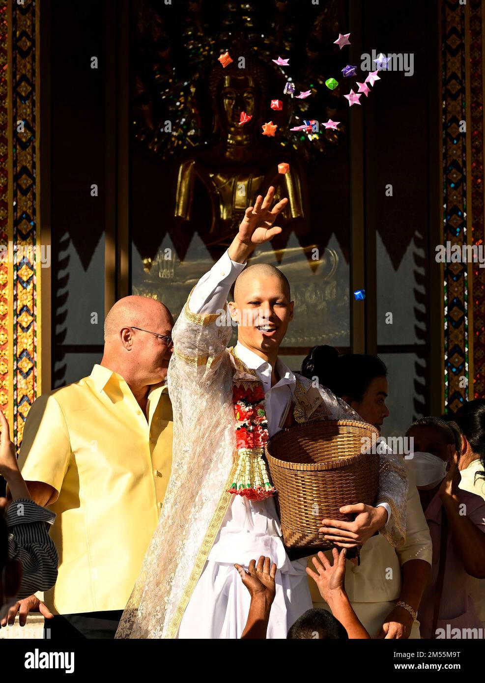 Bangkok, Thailand. 25th Dec, 2022. 22year old ½ Thai ½ American William