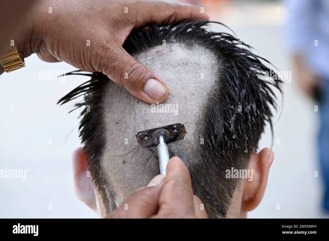 Bangkok, Thailand. 25th Dec, 2022. 22year old ½ Thai ½ American William