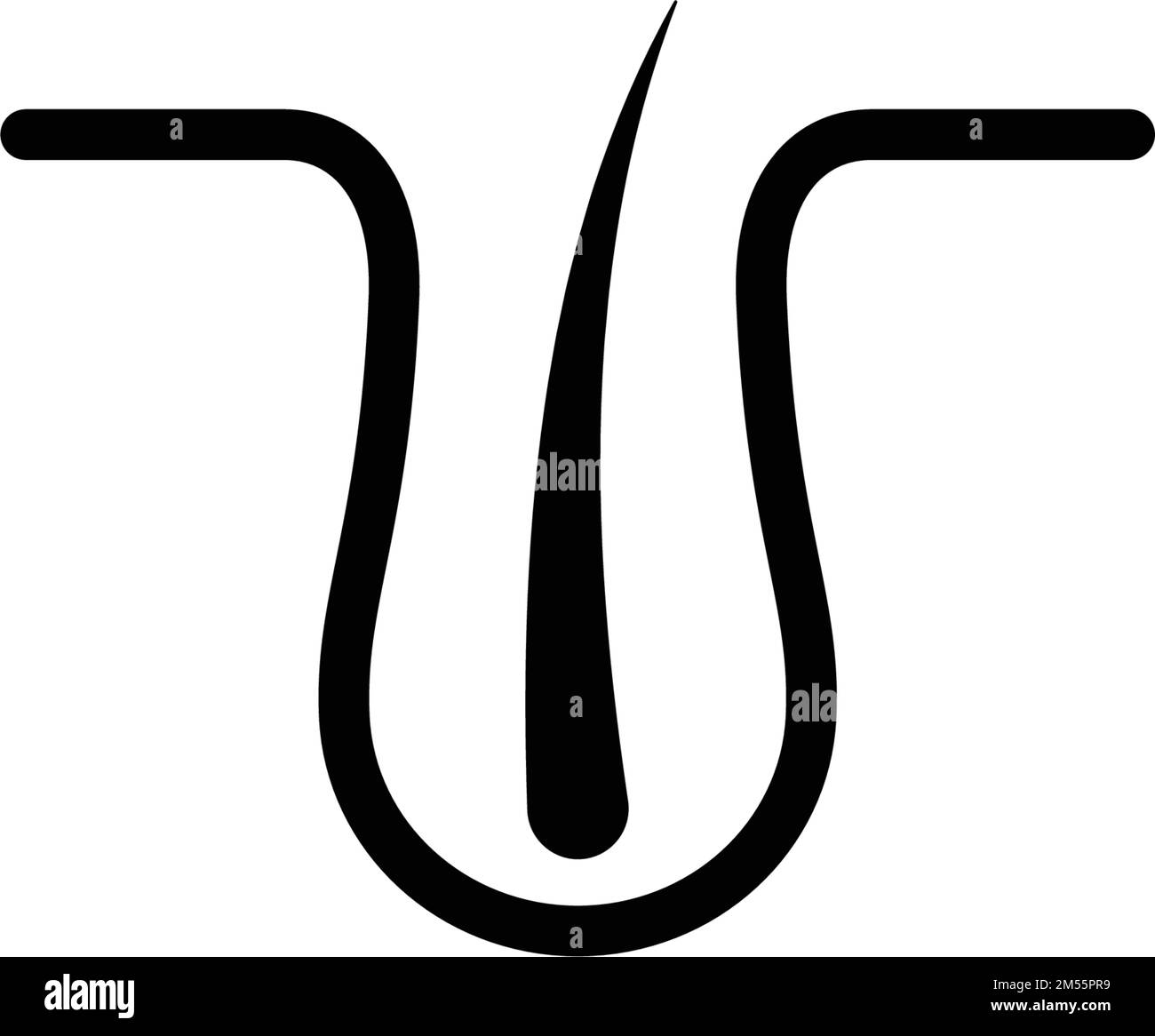 AGA (thinning hair treatment) treatment image icon, image of AGA Stock