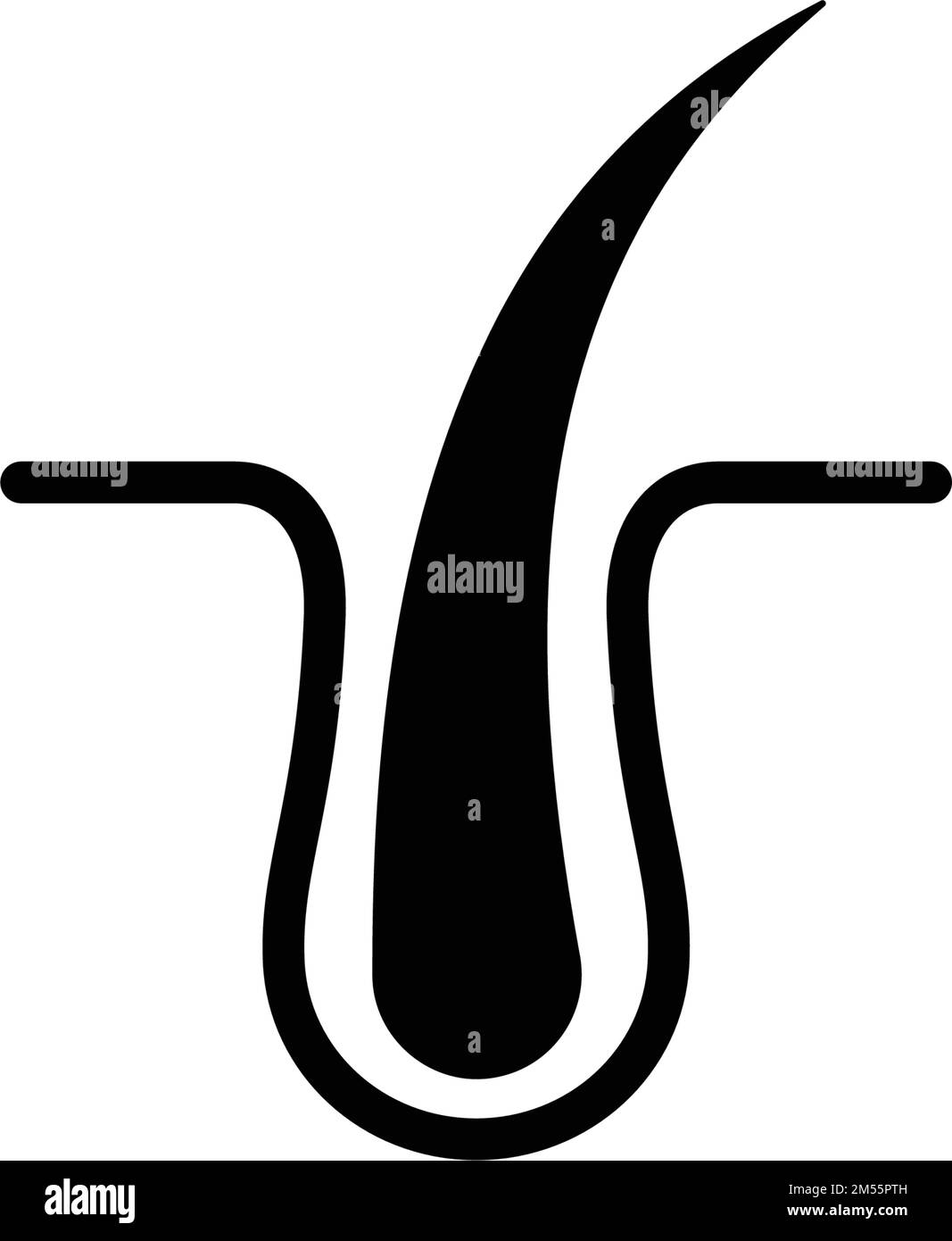 AGA (thinning hair treatment) treatment image icon, image of AGA Stock