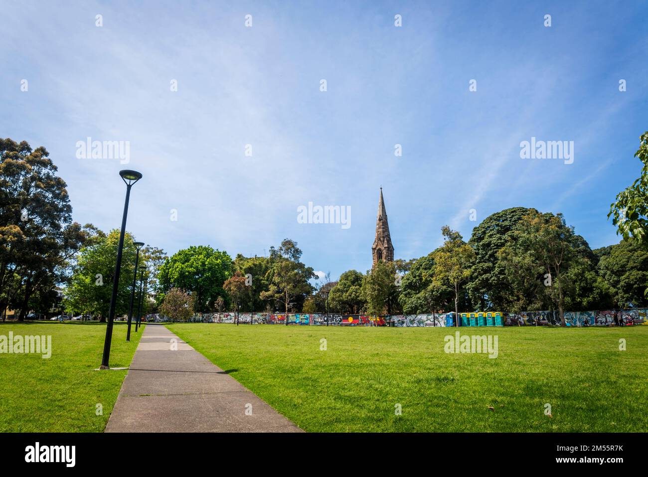 Camperdown Memorial Rest Park, Newtown, a green oasis in a popular inner west suburb, Sydney
