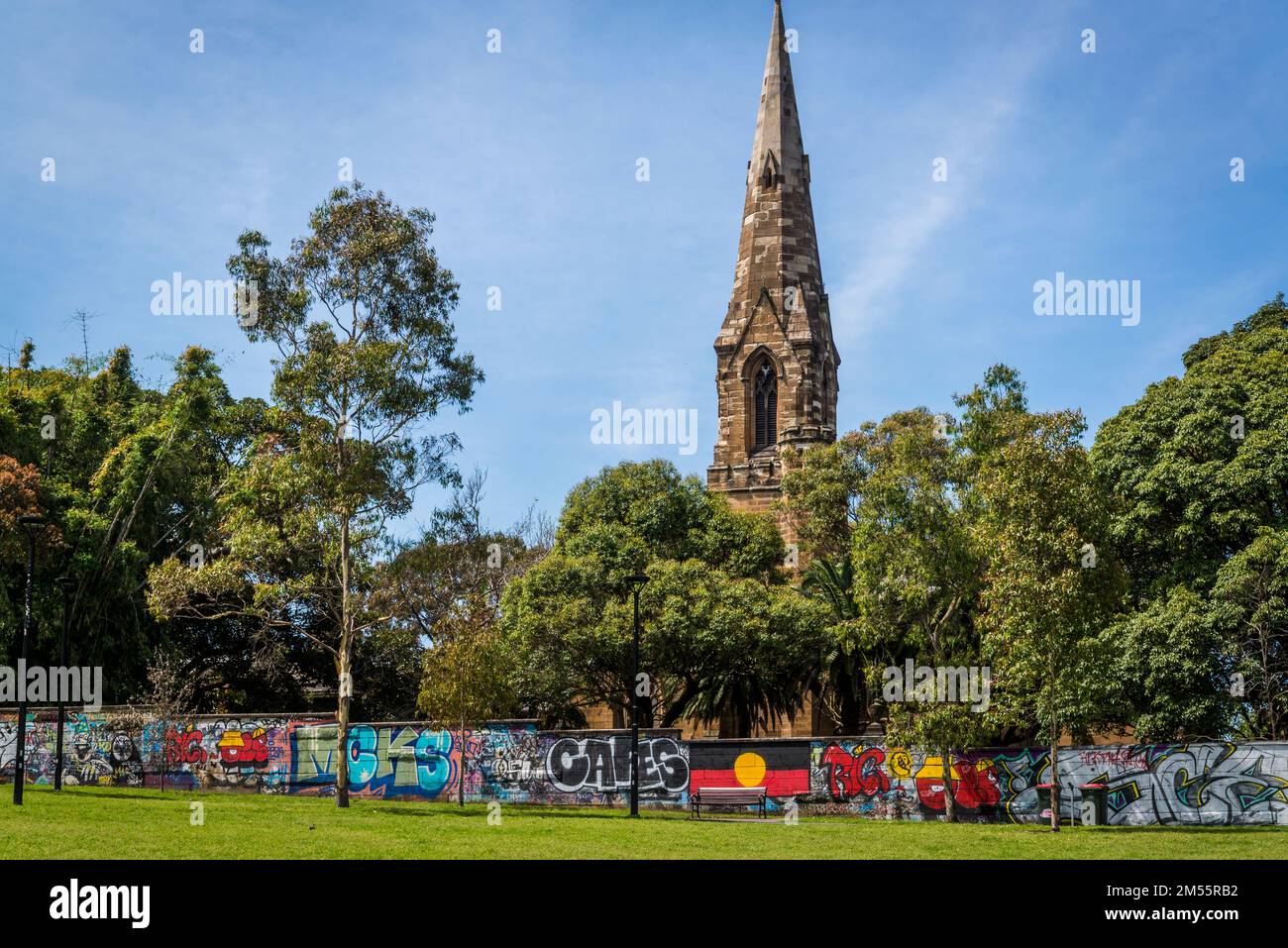 Camperdown Memorial Rest Park, Newtown, a green oasis in a popular inner west suburb, Sydney