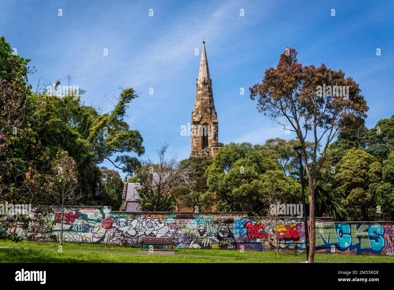Camperdown Memorial Rest Park, Newtown, a green oasis in a popular