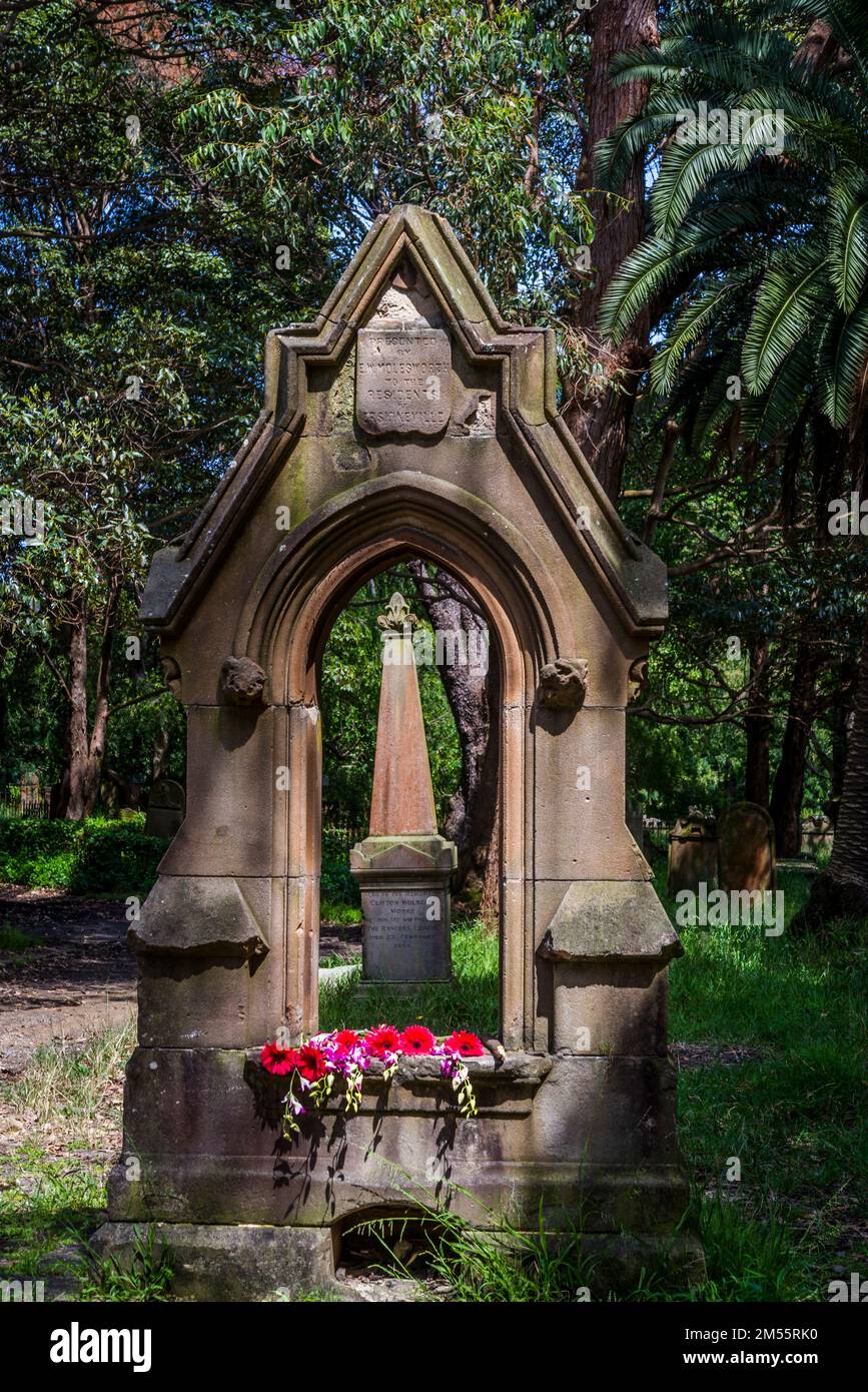 First World War Memorial, Camperdown cemetery, Newtown, a green oasis in a popular inner west