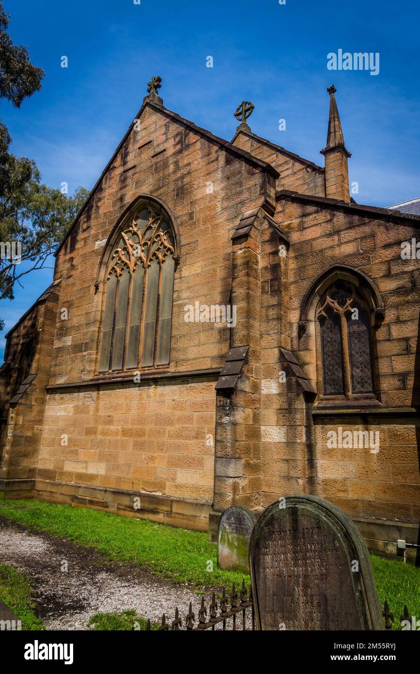 Church of St Stephen's, Camperdown cemetery Church, Newtown, a green oasis in a popular inner