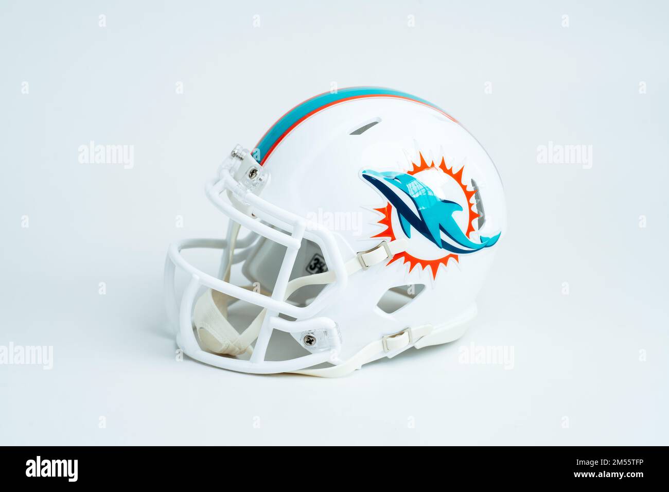 Miami Dolphins Official NFL Football Team Helmet Logo