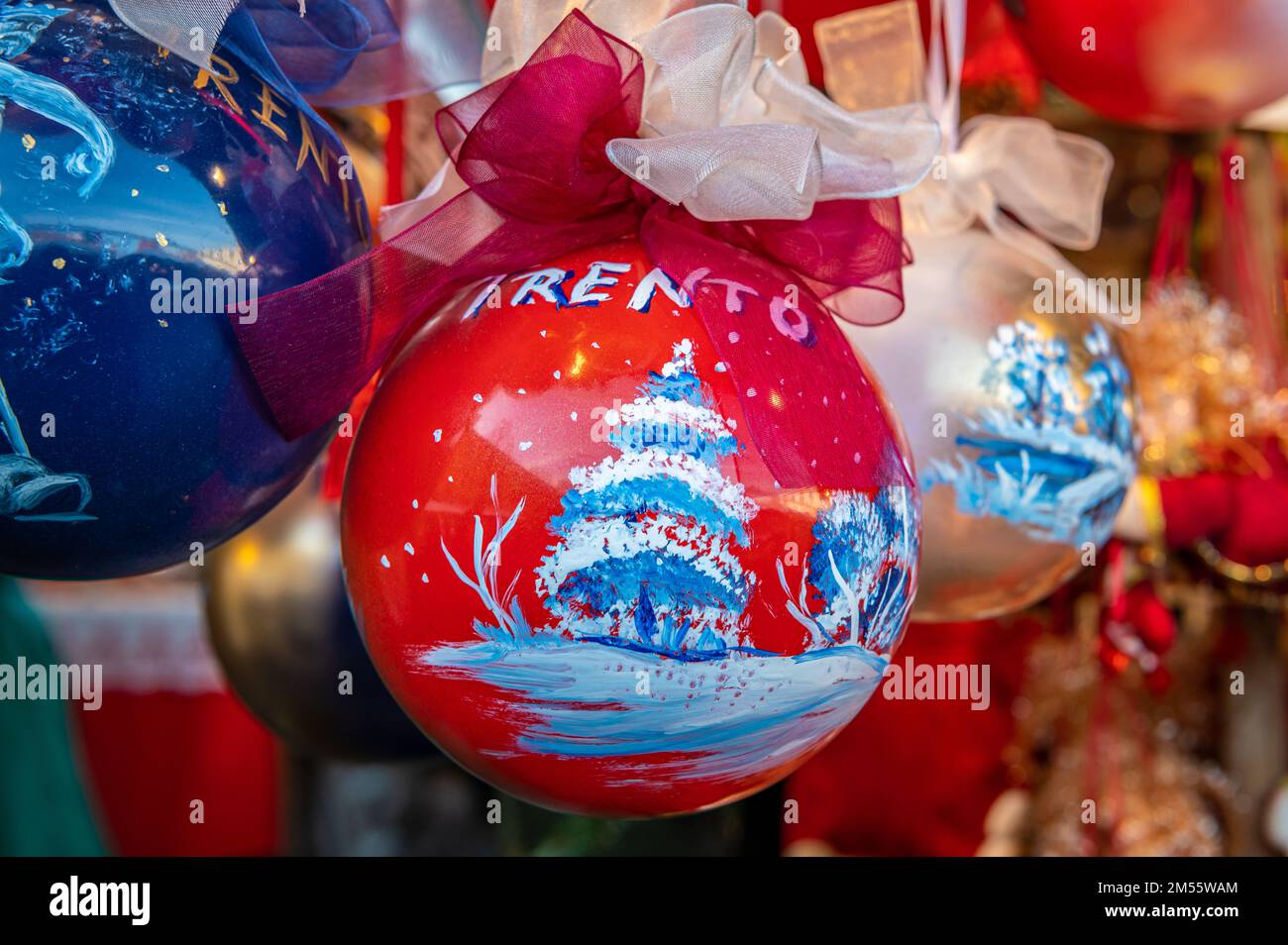Trento italy christmas markett