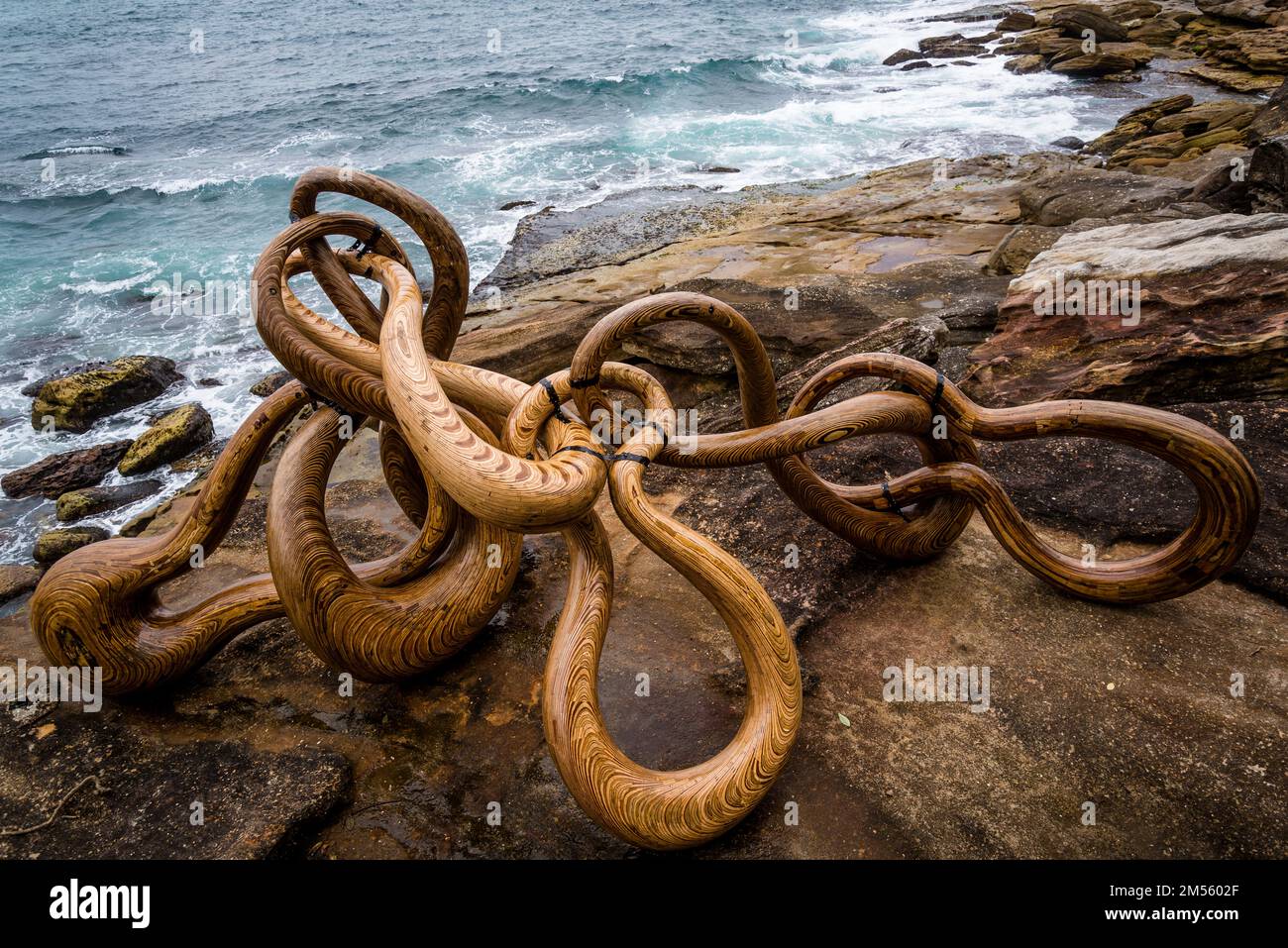 Charlie Trivers sculpture Bondi Sirens, Sculpture by the Sea 2022, the