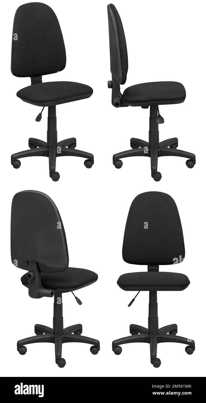 Office computer chair. Isolated from the background. View from ...