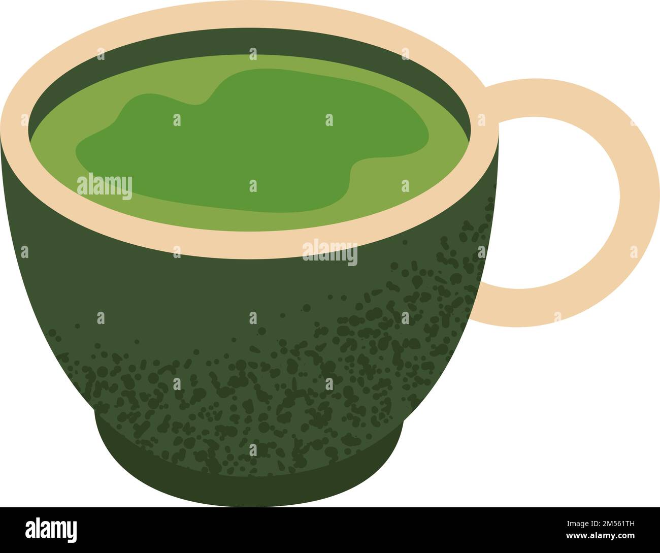green tea cup Stock Vector Image & Art - Alamy