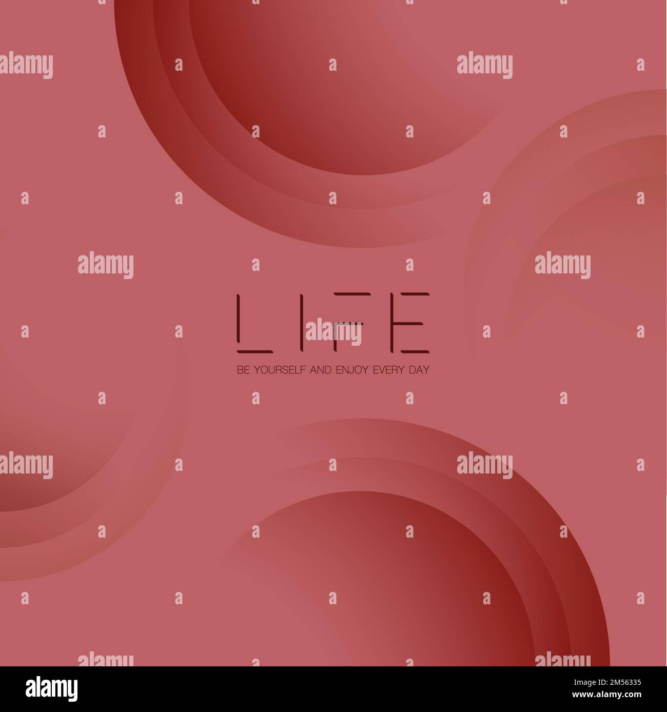 Abstract red gradient background Stock Vector