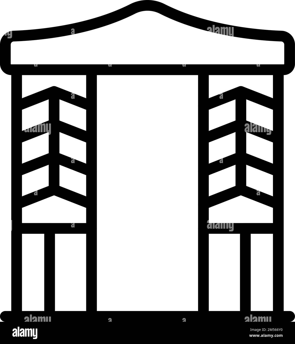 Pergola construction Black and White Stock Photos & Images - Alamy