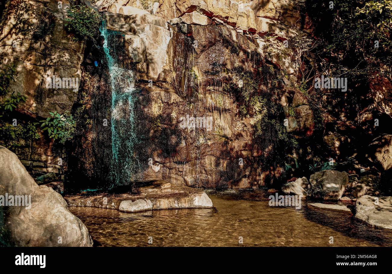 The scenic waterfall in Kathiwada, Alirajpur district in India Stock Photo