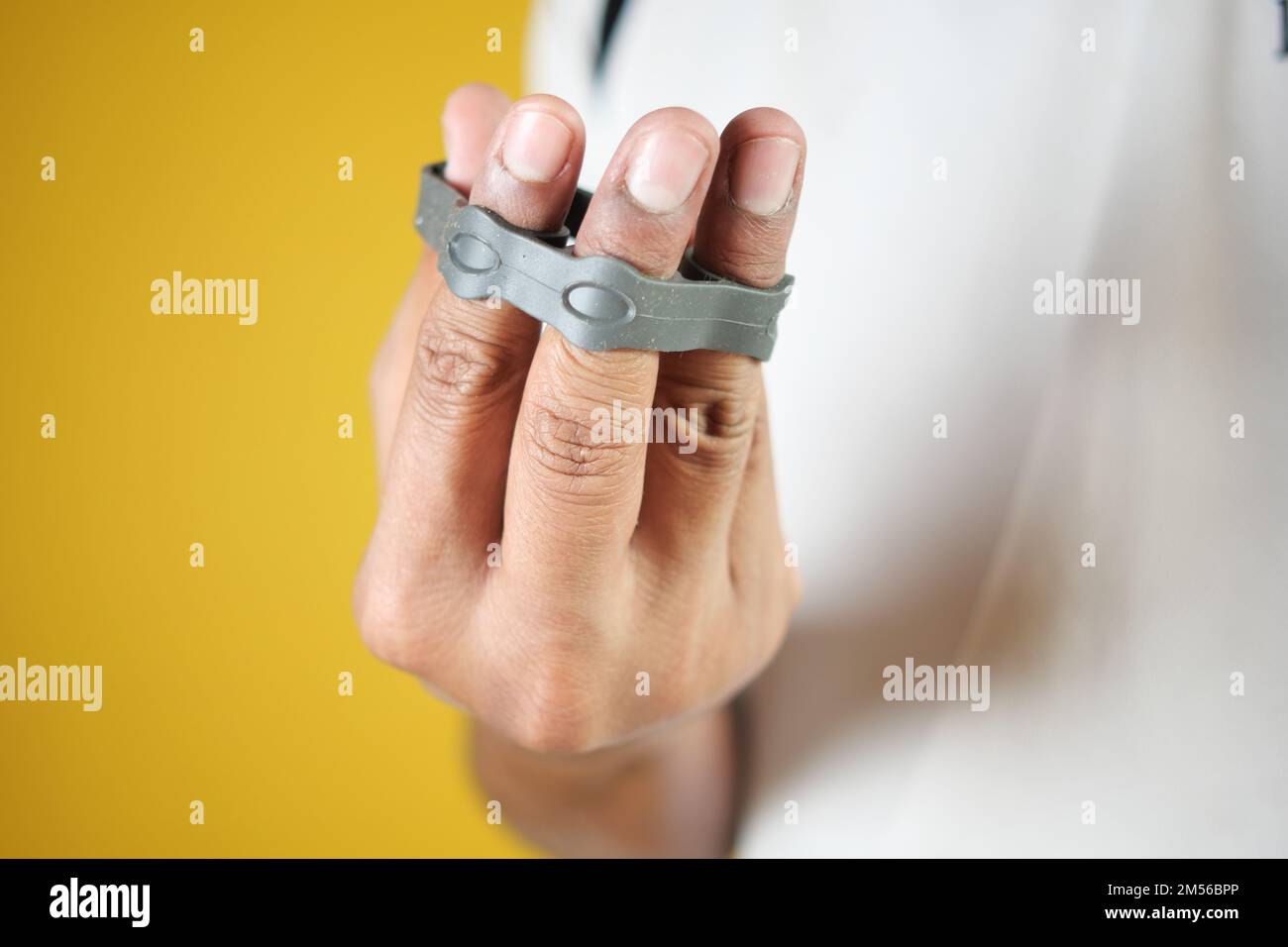 Hand and Finger Strengthening Exercises Stock Photo Alamy