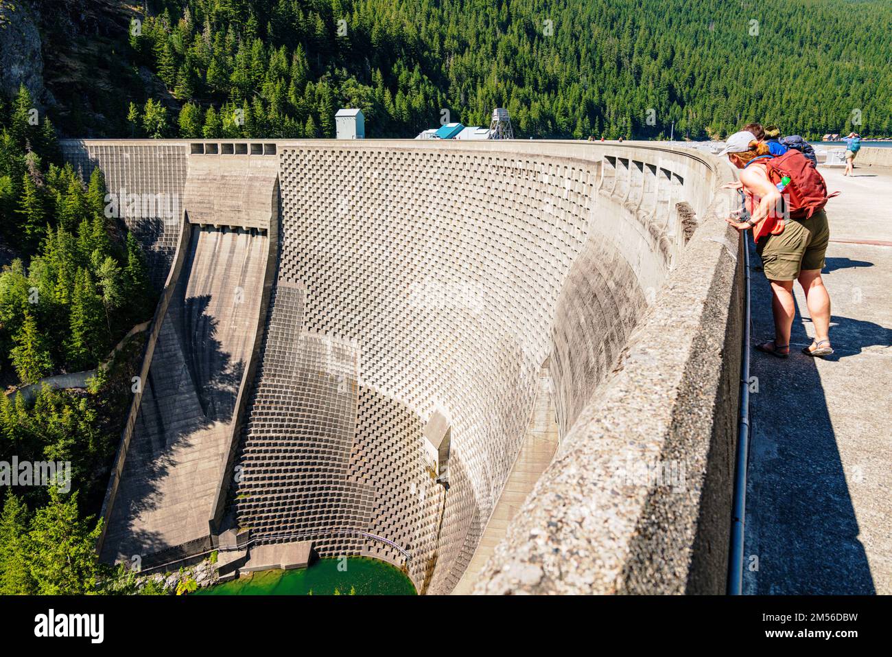 Ross Dam & Lake hydroelectric dam; Skagit River; Washington state; USA Stock Photo Alamy