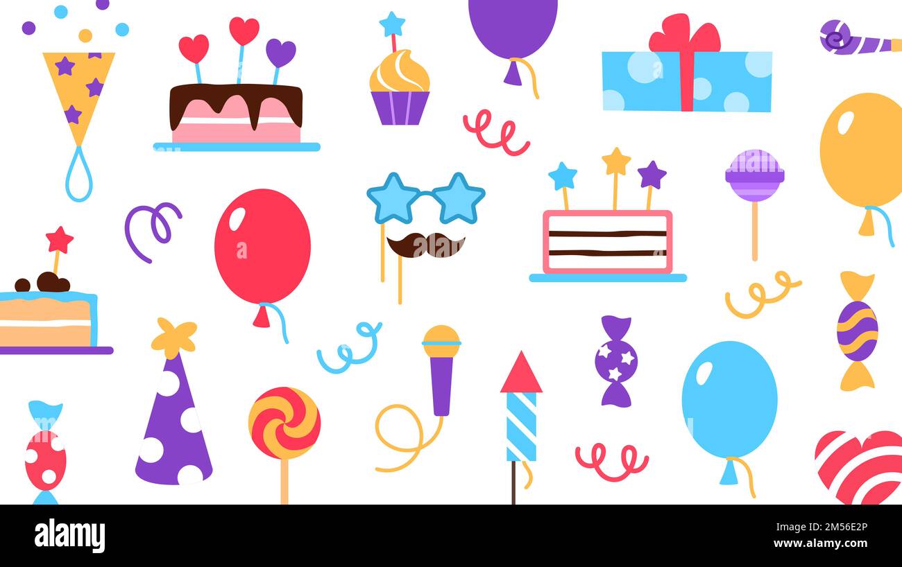Birthday background for visit, business, greeting card invitation ...