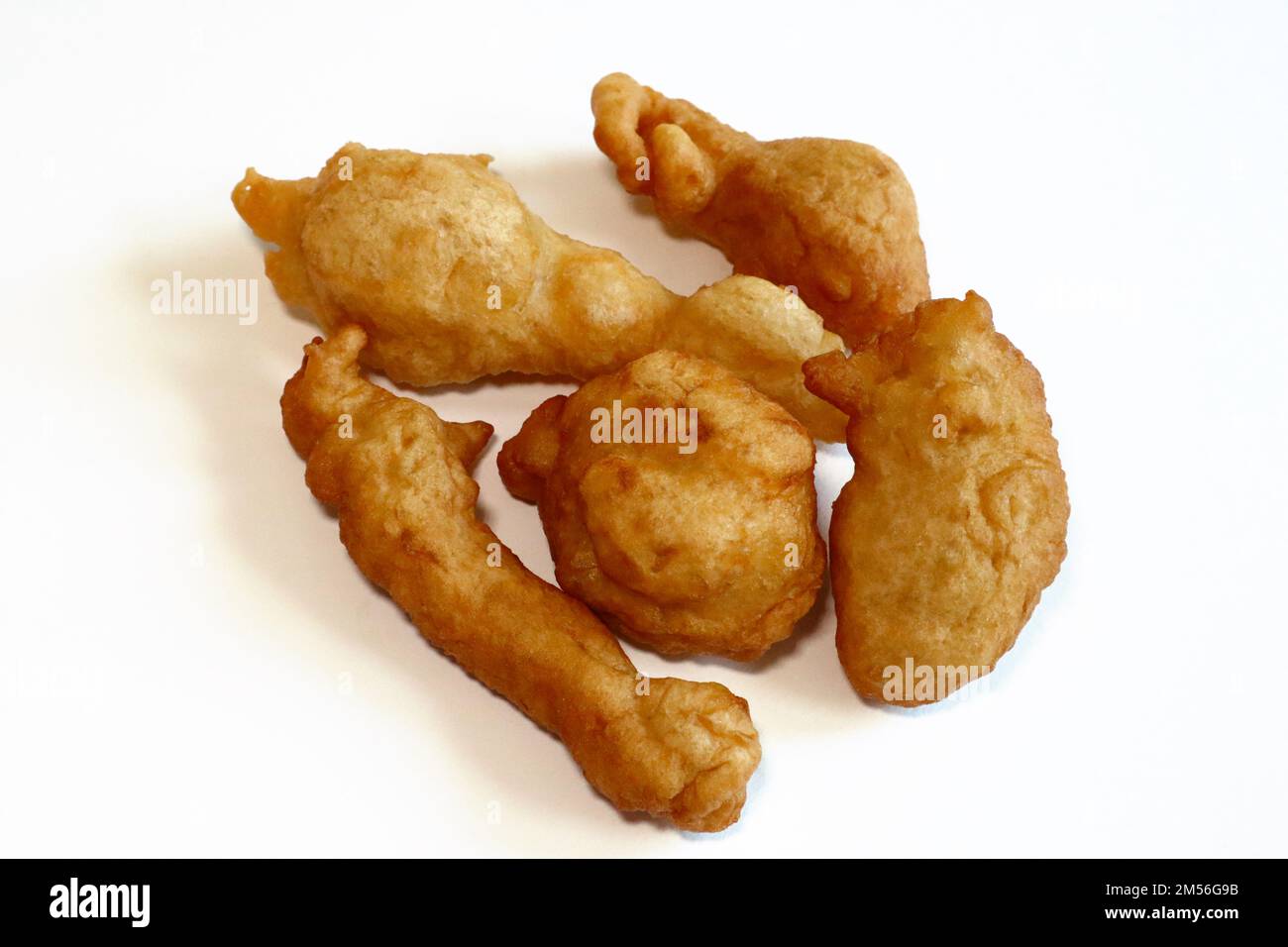 SFINCI Traditional Sicilian Italian Fried Doughnuts while frying in