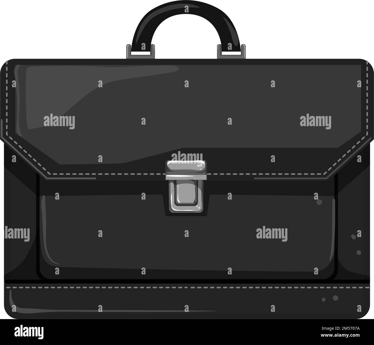 fashion business bag cartoon vector illustration Stock Vector Image