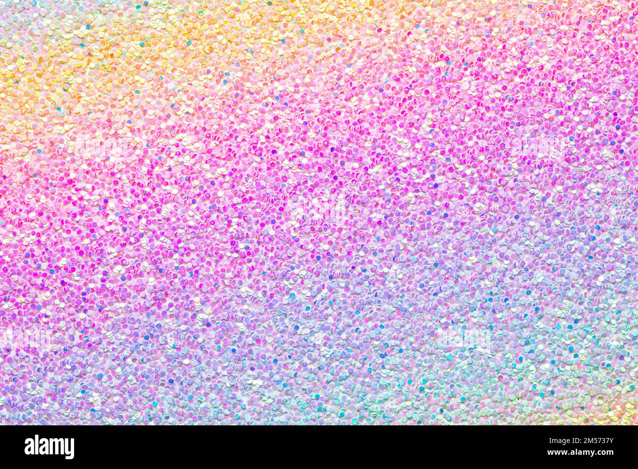 Light unicorn glitter texture background Stock Photo