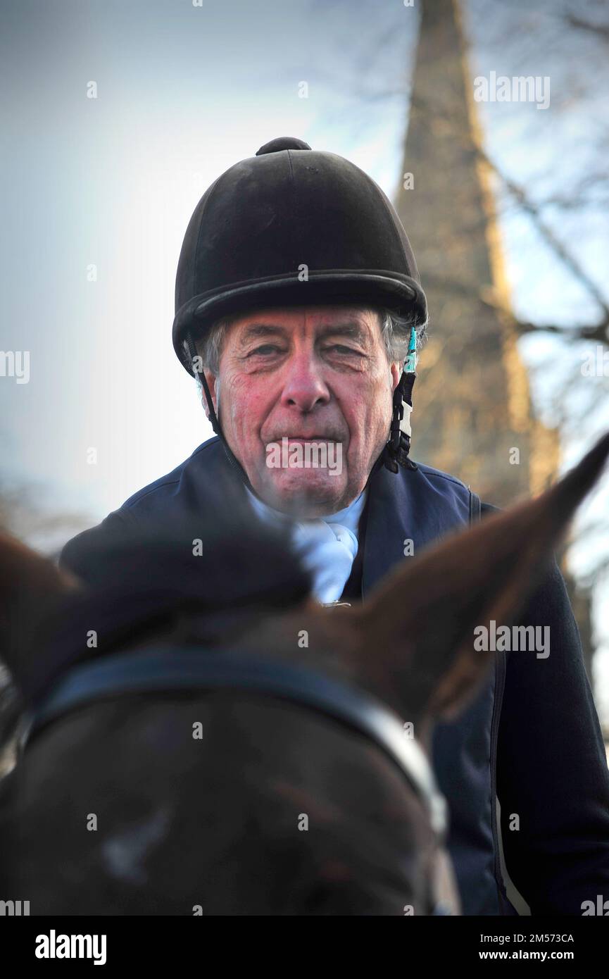 Boxing Day Hunt Masham North Yorkshire England UK Stock Photo - Alamy